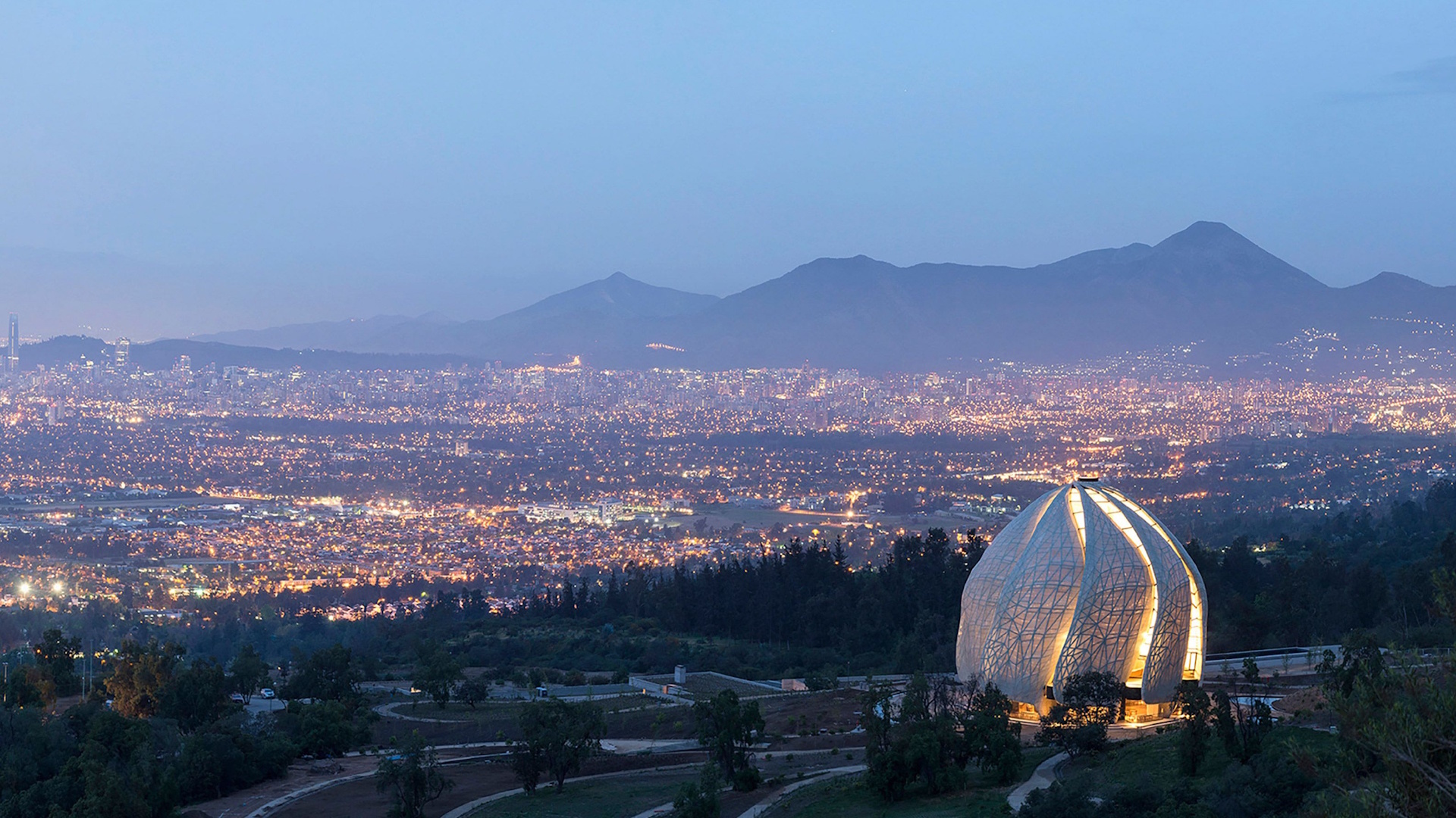 Tour Templo Bahá'í de Sudamérica en Santiago